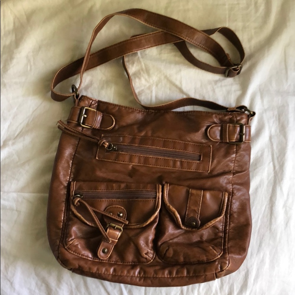 Brown satchel